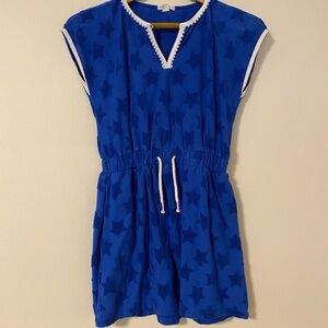 Crewcuts royal blue beach cover up